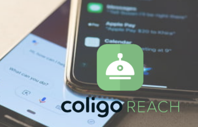 Coligo REACH Mobile App: Ein- und Ausloggen in Wartefeldern