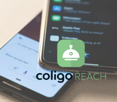 Coligo REACH Mobile App: Ein- und Ausloggen in Wartefeldern